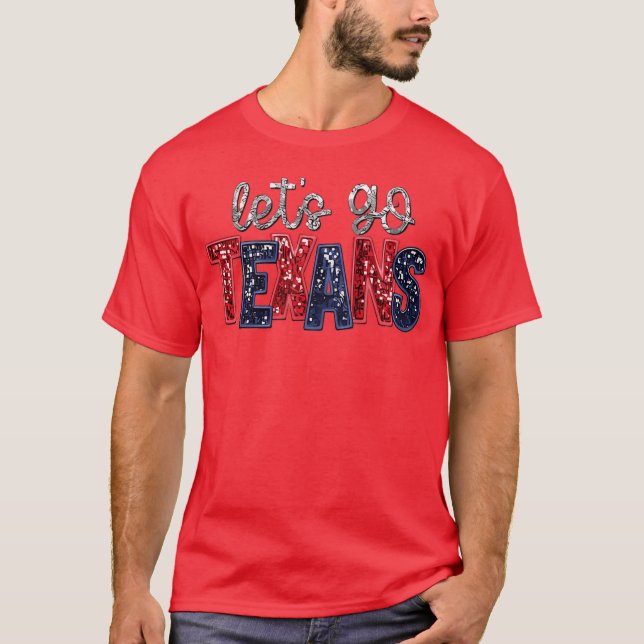 Lets Goeans Fau Sequineans Fan boy T-Shirt (Front)