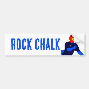 Lets goo jayhawk bumper sticker