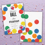 Let's Have a Ball  Kids Birthday Party Theme Invitation<br><div class="desc">A cute " Let's Have a Ball" ball birthday party theme. A custom photo kids birthday invitation design perfect for a ball birthday party theme. Customise this " Let's Have a Ball" birthday invitation with your own photo and text and make it your own! Ideal for kids birthday's!</div>