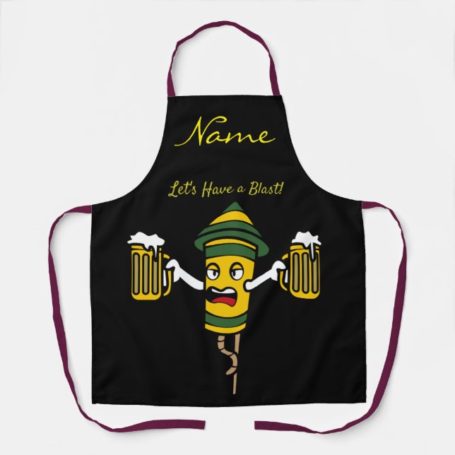 Let's Have a Blast Thunder-Cove  Apron (Front)
