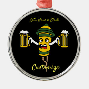 Let's Have a Blast Thunder-Cove Metal Ornament