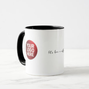 "let's have a coffee" LOGO Mug