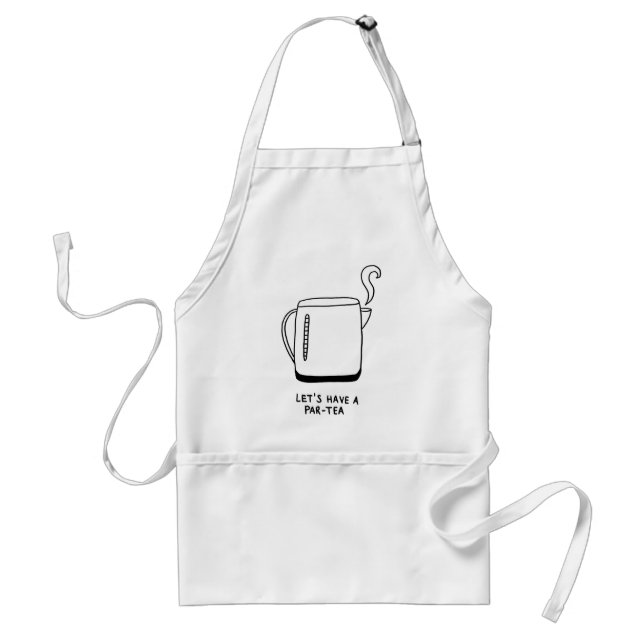 Let's Have a Par-Tea Standard Apron (Front)
