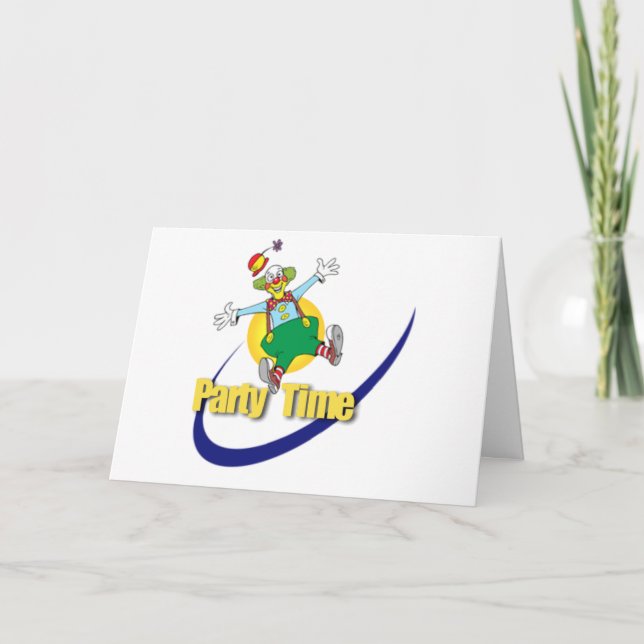 Let's Have A Party Invitation (Front)