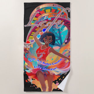 Let's Have Fun!! Beach Towel