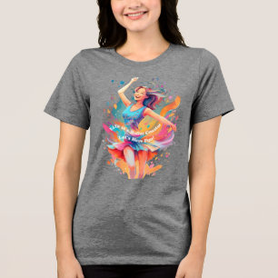 Let's Have Fun,Life a Roller Coaster Tri-Blend Shirt