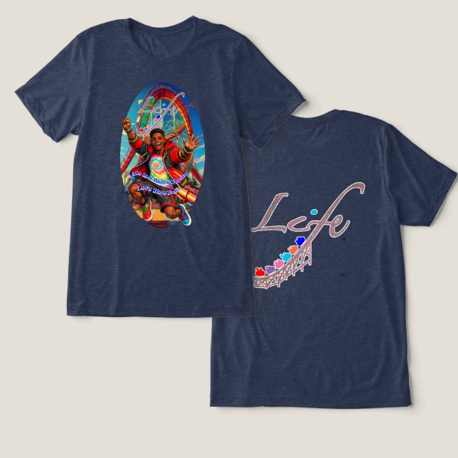 Let's Have Fun! Tri-Blend Shirt (Design Front & Back)