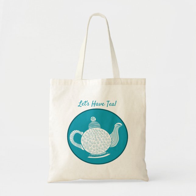 Let's Have Tea Tote Bag (Front)