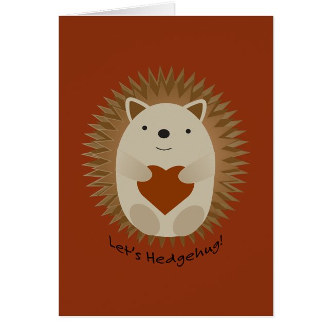 Lets Hedgehug Hegehog (Front)
