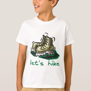 Let's Hike Green T-Shirt