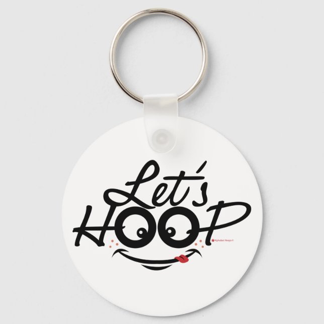 Let's Hoop: Key chains (Front)