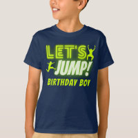 Let's Jump Neon Glow Trampoline Birthday Party
