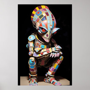  Let's Keep to Our Shells Ken Gauge Sci-Fi Poster