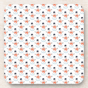 Let's make a snowman! coaster