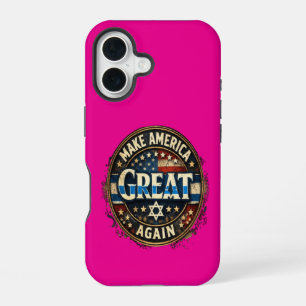 Let's make America great again iPhone 16 Case