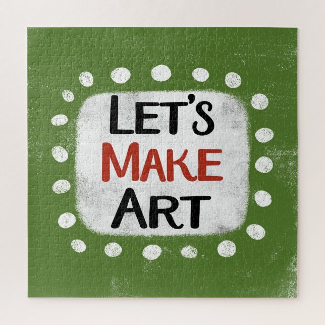 Let's Make Art Jigsaw Puzzle (Vertical)