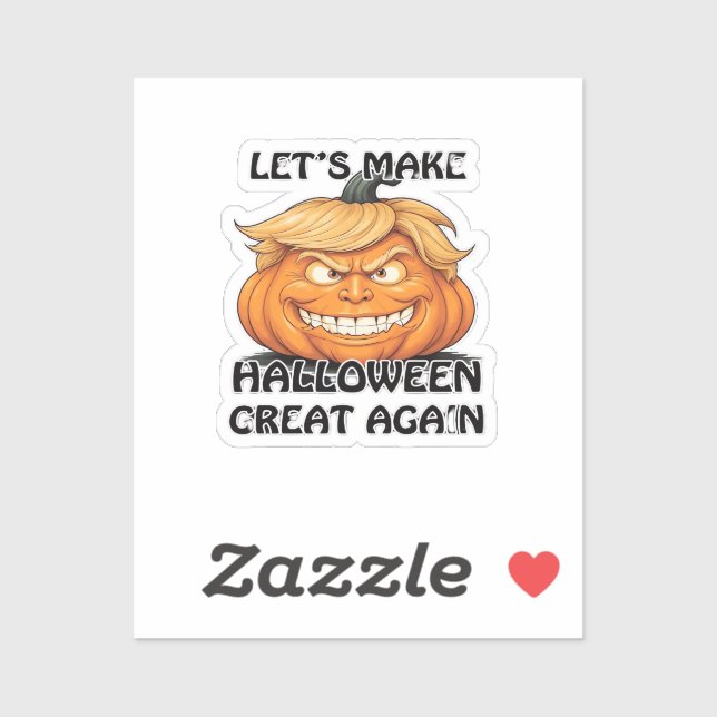 Let's Make Halloween Great Again Classic (Sheet)