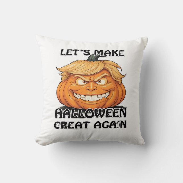 Let's Make Halloween Great Again Classic Cushion (Front)