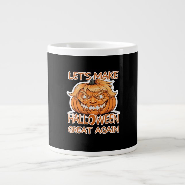 Let's Make Halloween Great Again Classic Large Coffee Mug (Front)