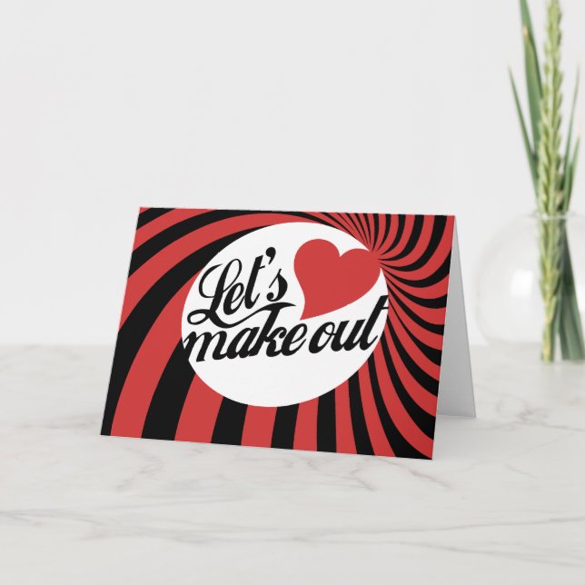 Let's Make Out Card (Front)