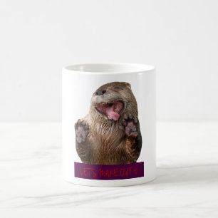 Let's Make Out - Otter Mug