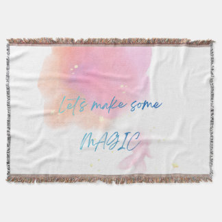 Let's Make Some Magic Fleece Blanket | Cosy Inspir