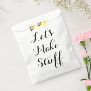 Let's Make Stuff • Craft Party Favour Bag