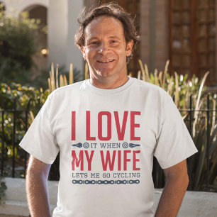 Lets Me Go Cycling T-Shirt