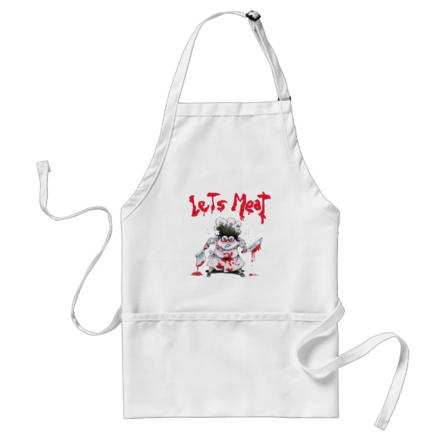 Lets Meat Standard Apron (Front)