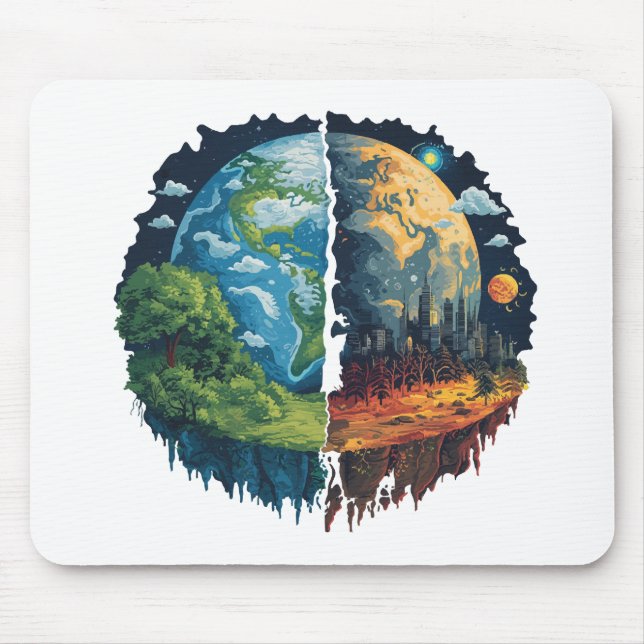 Lets not kill the planet mouse pad (Front)