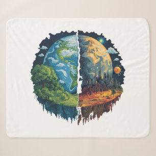 Lets not kill the planet sherpa blanket
