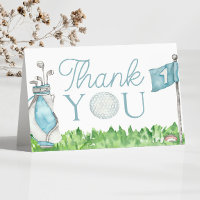 Let's Par-Tee Blue Golf Birthday Party