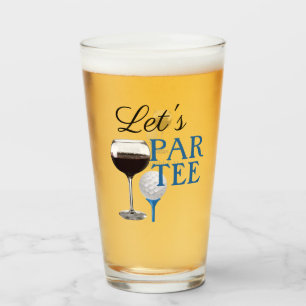 Let's PAR TEE Glass Cup