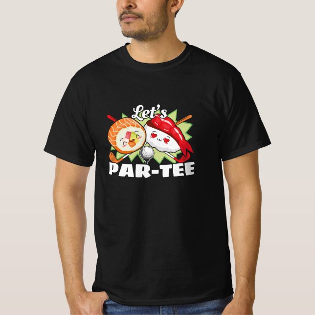 Lets Par Tee Golf Pun - Golfing Party (Front)