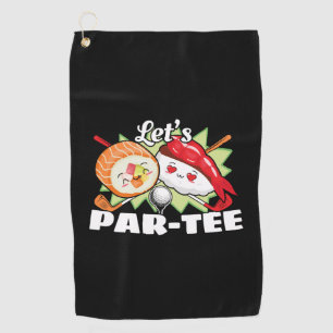Lets Par Tee Golf Pun - Golfing Party Towel