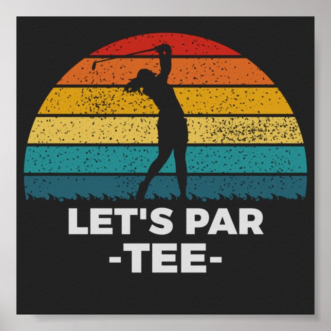 let's par tee poster (Front)