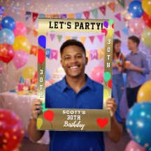 Let's Party 30th Birthday Balloons Any Age