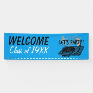 Let's Party Class Customisable Banner