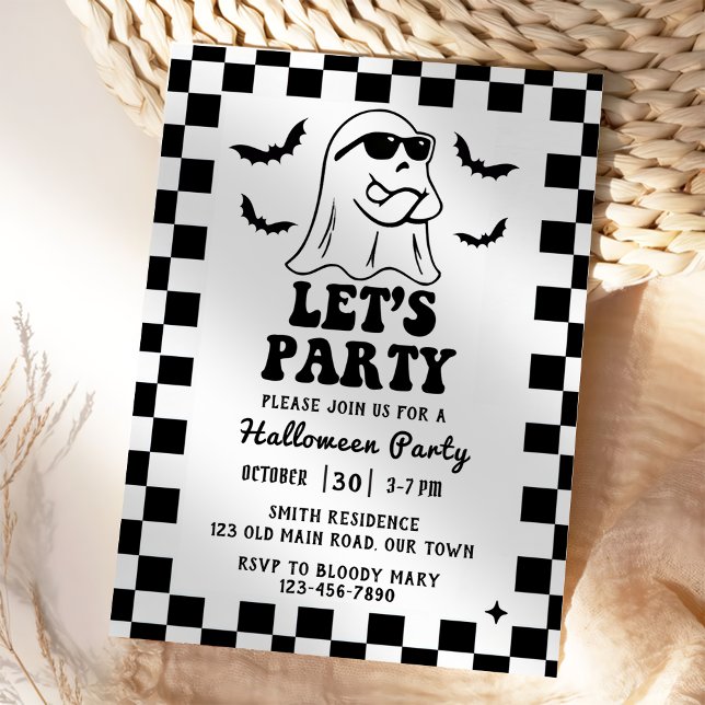Let's Party Halloween Party  Invitation (Creator Uploaded)