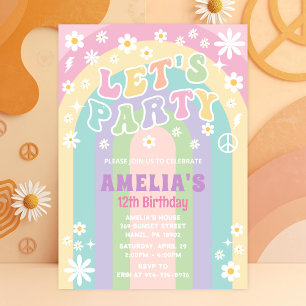 Let's party invitation