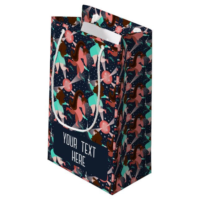 Let's party! New Year small gift bag (Back Angled)