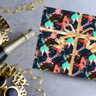 Let's Party! New Year Wrapping Paper