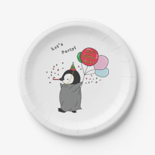 Let's Party Paper Plate