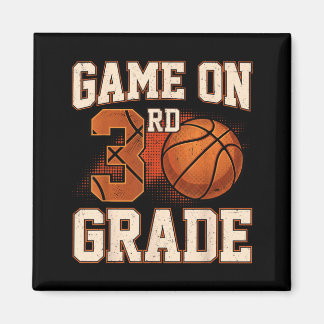 Let's Play 3rd Grade Basball Back To School Magnet