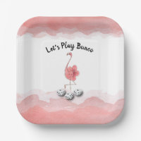Let's Play Bunco Pink Flamingo