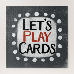 Let's Play Cards Jigsaw Puzzle