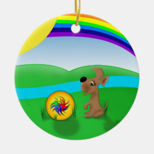 Let's Play Ceramic Ornament