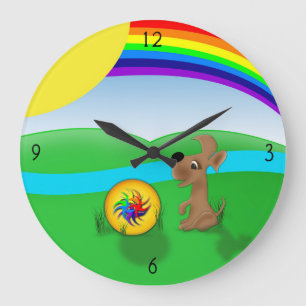 Let's Play Large Clock