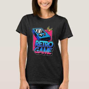 Let's Play Retro Games With Retro Controller Graph T-Shirt