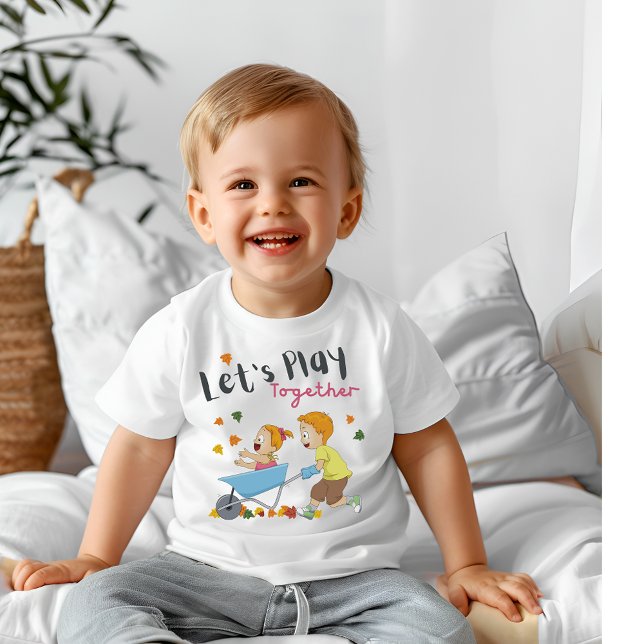 Let's play together  baby T-Shirt (Creator Uploaded)